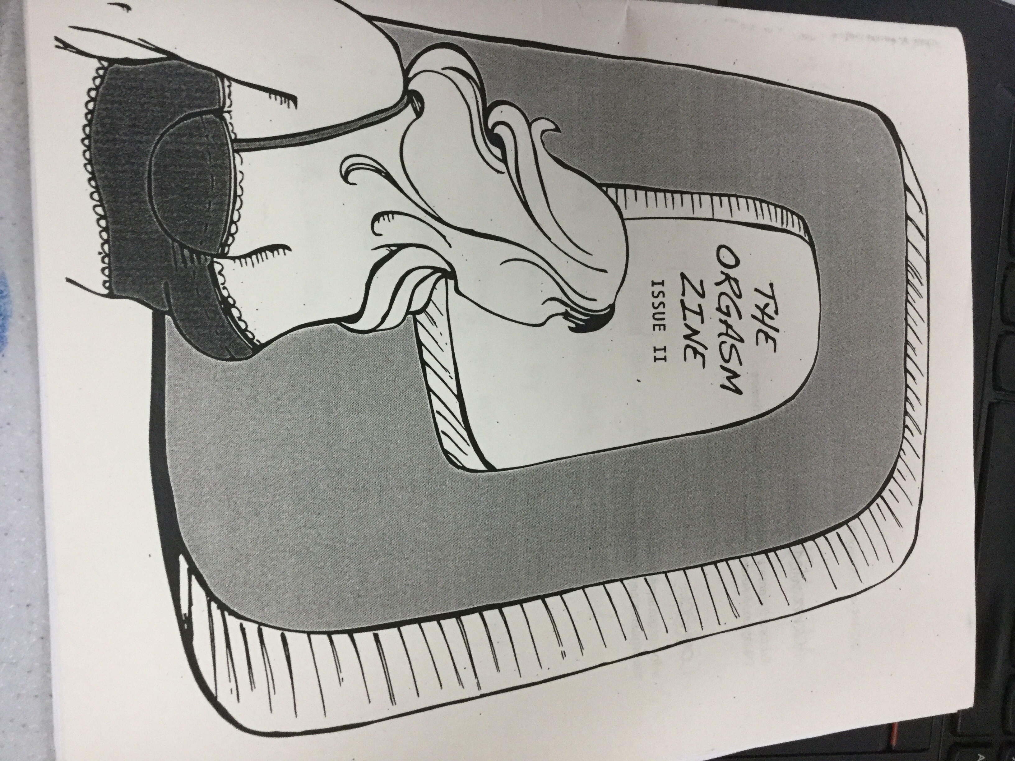 Cover of the Orgasm Zine #2