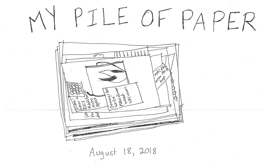 Cover image for "My Pile of Paper"