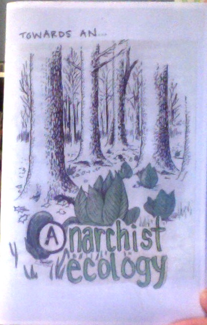 Cover - a few green plants in a black-and-white forest