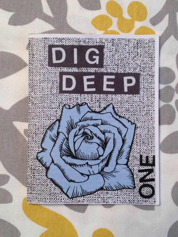 Cover of Dig Deep zine
