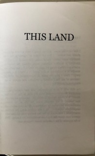 Half page with black text